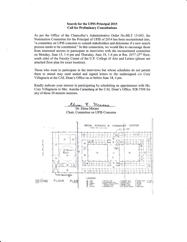 Upis Building Issue Search for UPIS Principal – College of Education