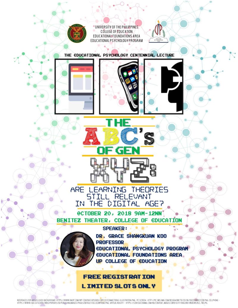 Educational Psychology Program Centennial Lecture Series College of Education
