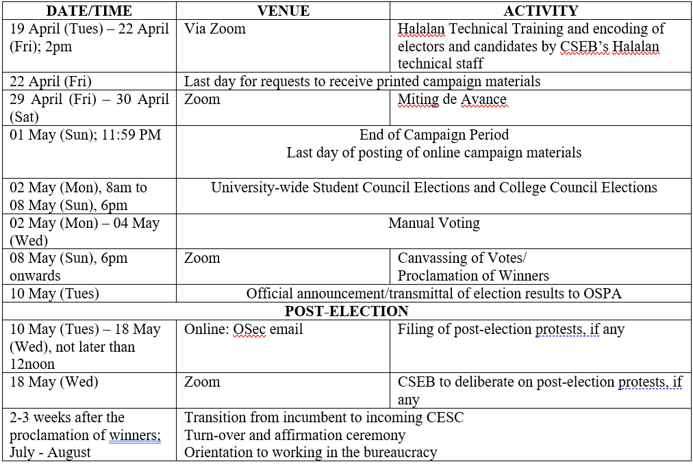 filing-of-candidacy-for-college-of-education-student-council-elections