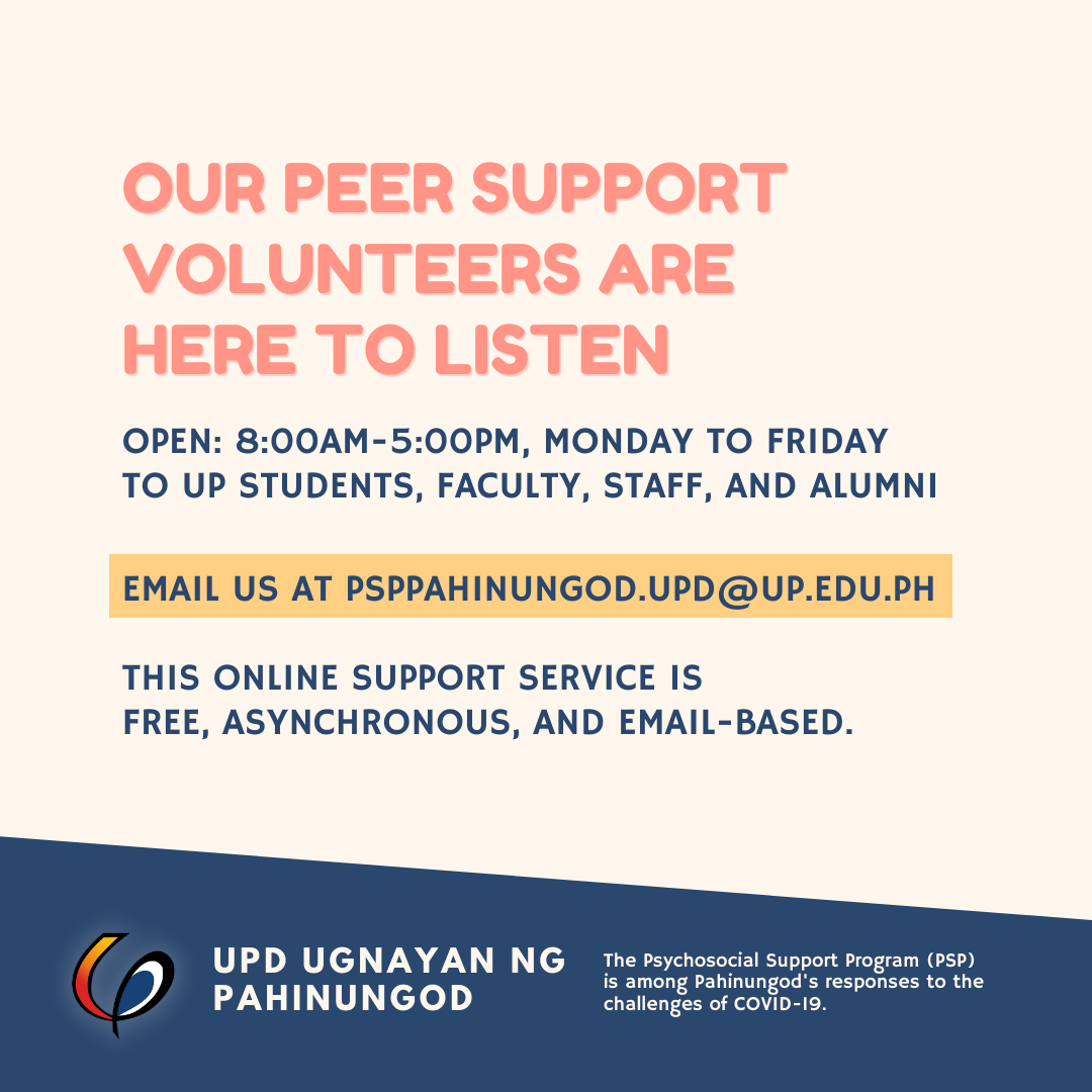 upd-ugnayan-ng-pahinungod-s-psychosocial-support-program-psp