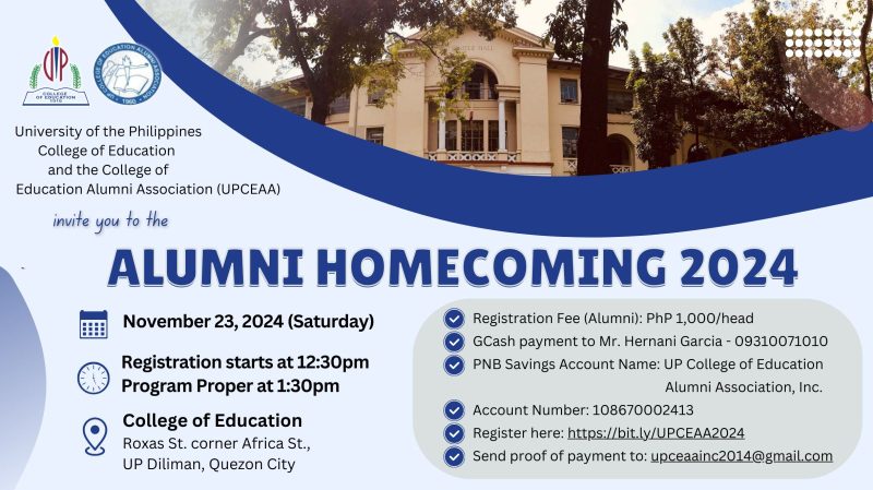 Alumni Homecoming 2024 – College of Education